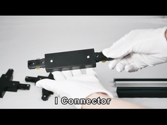 3 dây nhôm thương mại Spotlight Track Rail Strip White