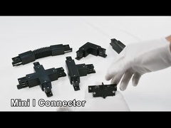 Hệ thống đường ray chiếu sáng theo dõi hình vuông Hệ thống đường ray ánh sáng trần 4 dây ba mạch