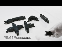 Đường ray tròn bằng đồng tròn màu trắng 4 dây 3 mạch