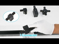 Cầu treo dây treo 2 hệ thống đường ray dây nhôm