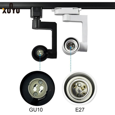 Bóng đèn E27 Gu10 Đèn chiếu sáng theo dõi 3w 5w Spotlight Vỏ