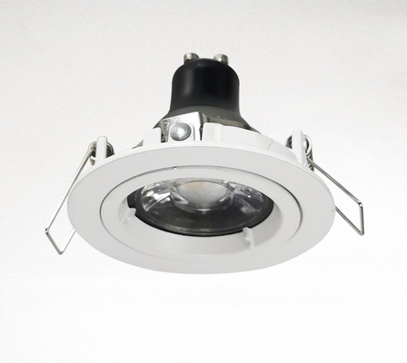 Round Gu10 Mr16 Đèn chiếu sáng âm trần Nhà ở được chứng nhận CE