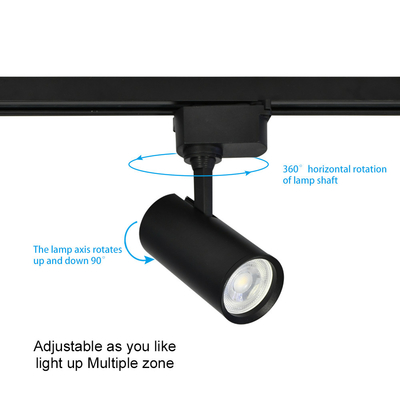 GU10 Spotlight Shell Nguồn sáng có thể thay thế MR16 Track Light Fixture Nhôm