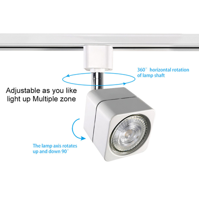 Cửa hàng quần áo gia đình màu đen trắng thương mại Cửa hàng quần áo gia đình 6W 10w Square Spotlight
