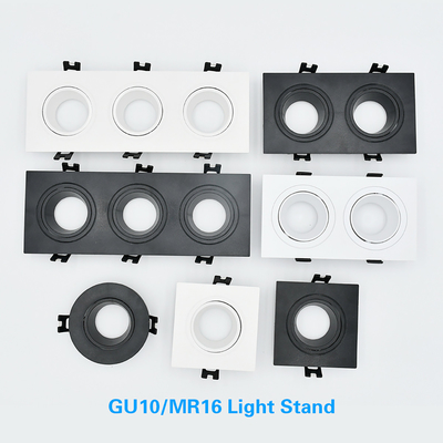 Nhà ở Thương mại Tròn / Vuông Khách sạn Mr16 Downlight Nhà ở cho Downlight nhúng