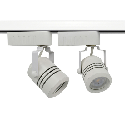 Cửa hàng / Nhà hàng Mr16 / Gu10 Track Light White Black Housing