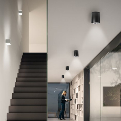 Công Tắc Núm Bề Mặt Đèn Led Downlight Âm Trần 2700K E27 / Cob