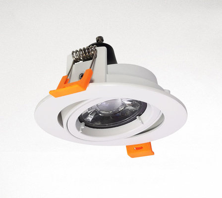 Mr16 G5.3 Gu10 Vỏ Đèn Downlight Âm Trần Vỏ Nhôm Đúc