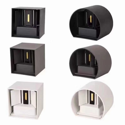 Đèn tường ngoài trời chống thấm nước ngoài trời Ip65 đen trắng Led 7W sân vườn