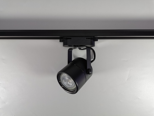 Gu10 Spotlight Track Light Nhà ở Chất liệu sắt Đen Trắng