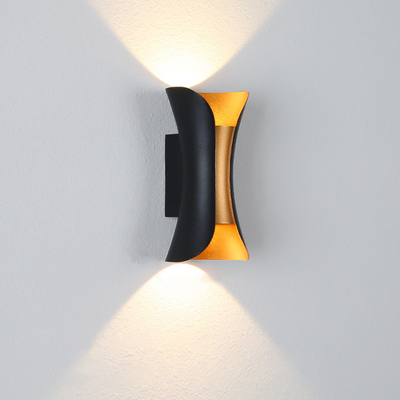 Sand Black Cri80 6W Ip65 chống thấm nước lên và xuống đèn tường Led phát sáng