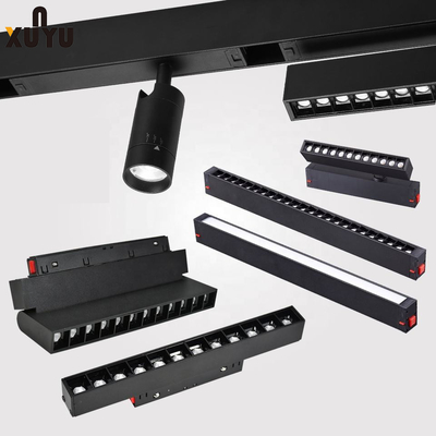 Đèn LED theo dõi từ tính trong nhà Ip20 Đèn trần theo dõi tuyến tính