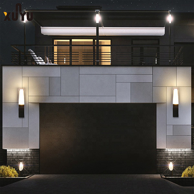 Đèn tường ban công ngoài trời bằng nhôm acrylic hai đầu 3000K 6000K