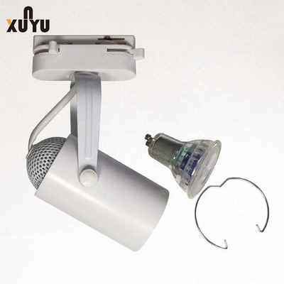 Tản nhiệt nhôm có thể điều chỉnh 180 góc Gu10 theo dõi ánh sáng