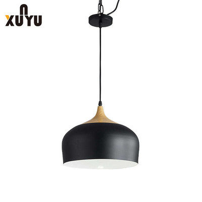 Mặt dây chuyền LED 300mm * 160mm Ánh sáng gỗ rắn Một đầu 40000 giờ Tuổi thọ