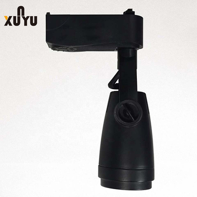Đèn chiếu sáng theo dõi hiện đại bằng nhôm GU10 Xoay ngang 360 độ