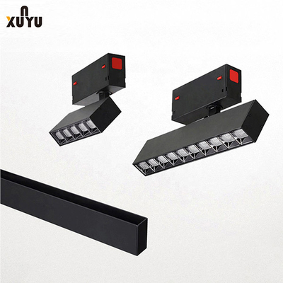 Hệ thống ánh sáng theo dõi từ tính Led tuyến tính màu đen 7W / 10W