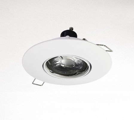 Vỏ đèn Downlight Mr16 trong nhà bằng nhôm Phòng khách Vỏ đèn Downlight tròn âm trần