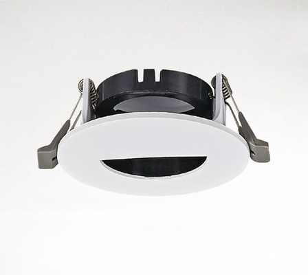 Vỏ tròn Hình bán nguyệt Mr16 Vỏ đèn Downlight CE RoHS Chứng nhận