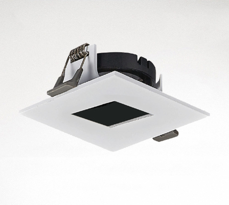White Square Mr16 LED Vỏ sơn tĩnh điện Bề mặt đã hoàn thiện