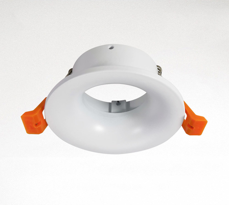 Vỏ đèn LED Mr16 công nghiệp dành cho đèn chiếu sáng thương mại tròn màu trắng 110-248v
