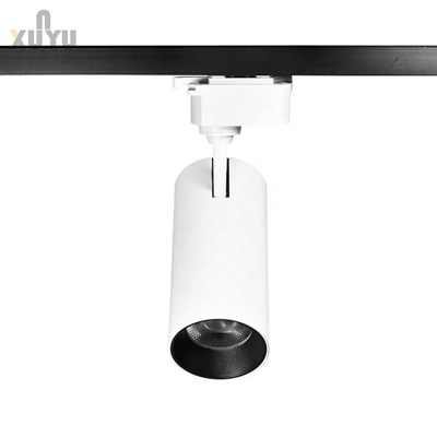 White Cob âm trần có thể điều chỉnh theo dõi ánh sáng AC165-265V có thể điều chỉnh 360 độ