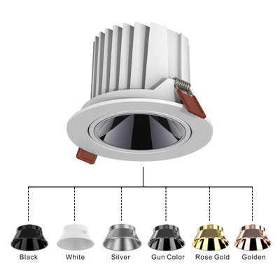 OEM Knob Switch Spotlight Đèn chiếu sáng âm trần nhúng chống lóa