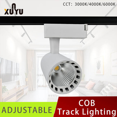 Đèn chiếu sáng LED thương mại Đèn chiếu sáng đường ray 6000k Cob