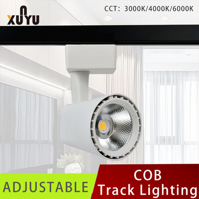 Đèn led theo dõi tối giản 10w để cải thiện kỹ thuật chiếu sáng thương mại