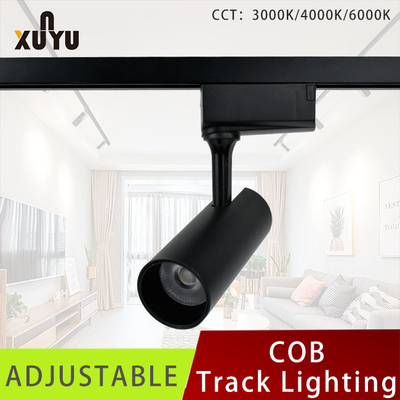 Đèn chiếu sáng LED có thể điều chỉnh bằng nhôm đen / trắng 80LM / W