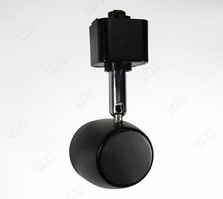 Vật liệu sắt ABS tùy chọn Đèn chiếu sáng theo dõi Gu10 MR16 Đèn chiếu sáng theo dõi có thể điều chỉnh