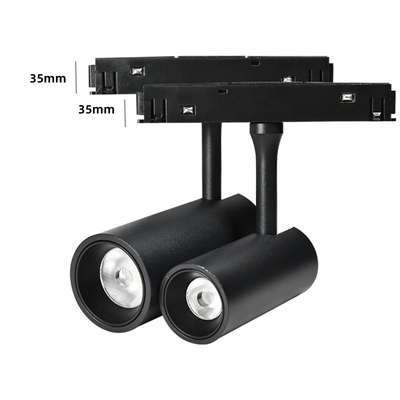Đen 48v 20 mm 35mm Chiếu sáng theo dõi bề mặt tản nhiệt nhanh