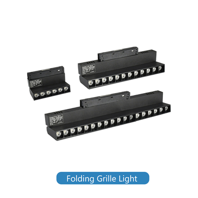 Đèn LED theo dõi từ tính gấp 12w 18w không có đèn chính Đèn lưới tản nhiệt phòng khách