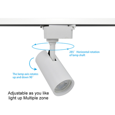 Cửa hàng quần áo Trung tâm mua sắm Phòng triển lãm GU10 Mr16 Track Light Housing