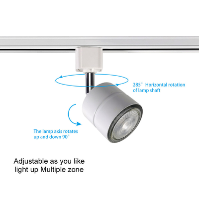 Chiếu sáng thương mại MR16 GU10 Track Spotlight Kit For Home