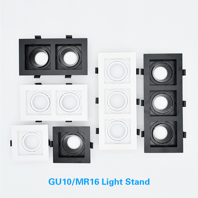 Bộ đèn chiếu sáng thương mại nhà ở LED 1 đầu / 2 đầu / 3 đầu Mr16