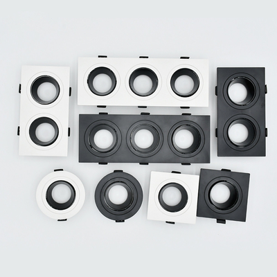 Đèn chống lóa Mr16 Downlight Vật liệu vỏ PC cho phòng khách gia đình