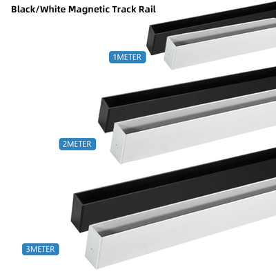 Grey Pre Buried Magnetic Track Rail Light 220V Surface Mounted Che giấu lô nâng hàng loạt