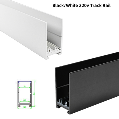 Đường ray từ tính LED hộ gia đình 1m-3m Đường ray treo / gắn trên bề mặt