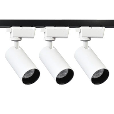 Chiếu sáng thương mại Đèn LED theo dõi Đèn chiếu sáng ba màu Nhiệt độ tùy chọn Đèn theo dõi COB