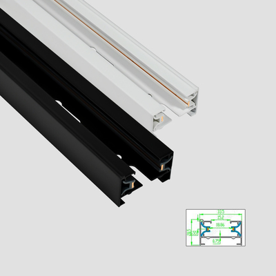 Đồng phẳng 2 dây bề mặt gắn trên đường ray Hệ thống 1m 1,5m 2m