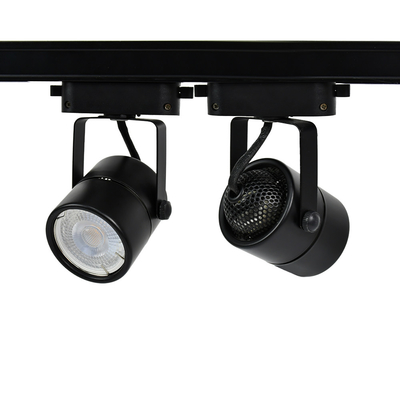 Cốc đèn nguồn sáng có thể thay thế Mr16 / Gu10 Vỏ đèn theo dõi Góc điều chỉnh