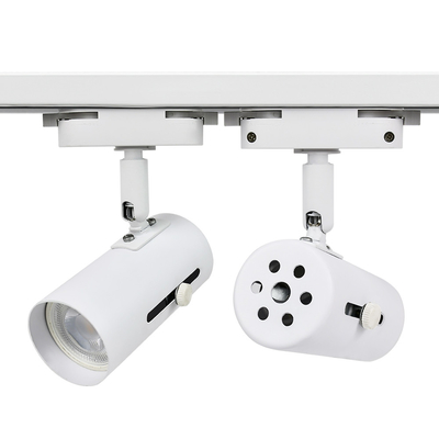 2 dây / 3 dây theo dõi ánh sáng trắng Nguồn sáng có thể thay thế Vỏ đèn cốc
