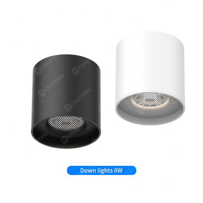 Ultra Thin Magnetic Round Downlight Anti Glare Đen 6Watt 4000K Đèn chiếu sáng