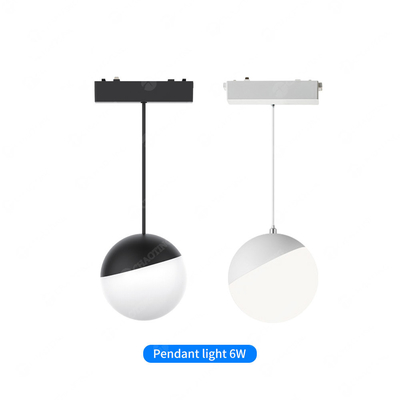 Đen Trắng 180 ° 6W 48V Đèn đường từ cực mỏng Đèn chiếu từ đèn chùm