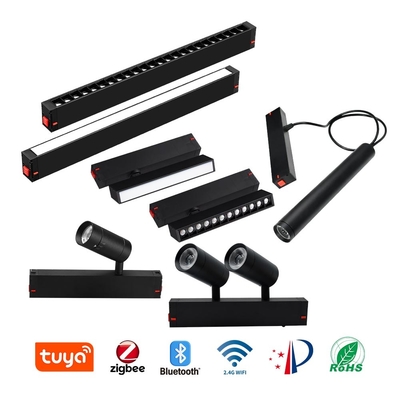 Đèn đèn LED từ tính nhúng Đèn đèn đường hai đầu COB 4000K 6000K Đèn chiếu sáng