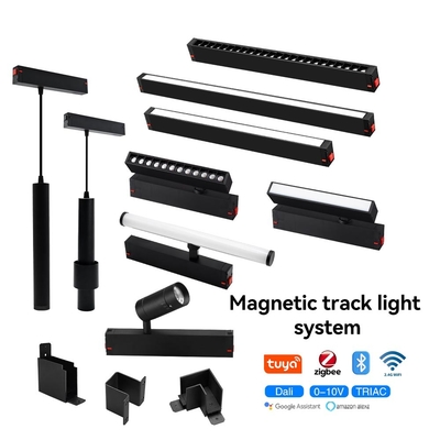 Zigbee Tuya Smart Control Magnetic Track Light 10W 20W đèn pha LED
