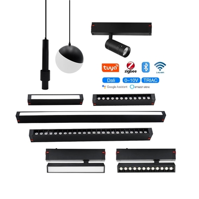Điều khiển điện thoại thông minh 2.4G Magnetic Track Light Pendant Light Không có ánh sáng chính