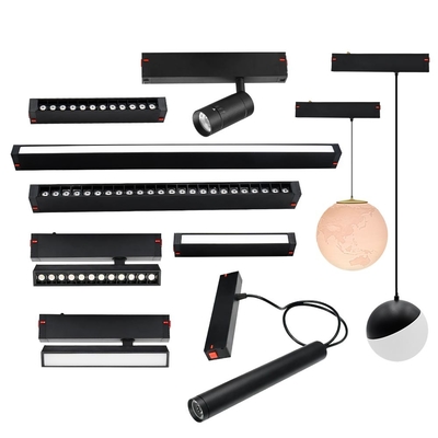 220V Magnetic Track Light ẩn Phòng khách không có ánh sáng chính